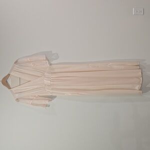 Vintage Soft Peach Negligee/Dressing Gown-Valentine's Day